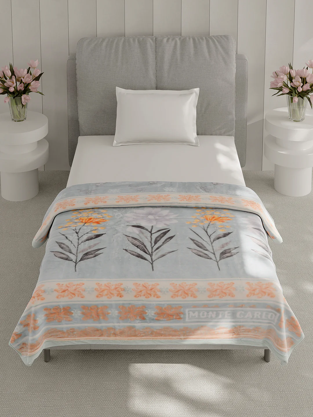 Printed Single Bed 2 Ply, 895 GSM Blanket for Heavy Winter - (Lavish Plus) - Image 3