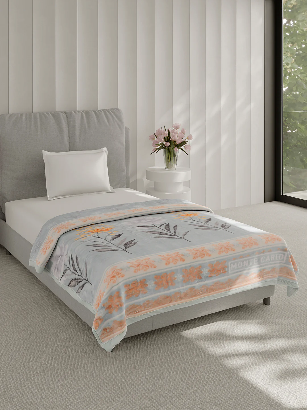 Printed Single Bed 2 Ply, 895 GSM Blanket for Heavy Winter - (Lavish Plus) - Image 4