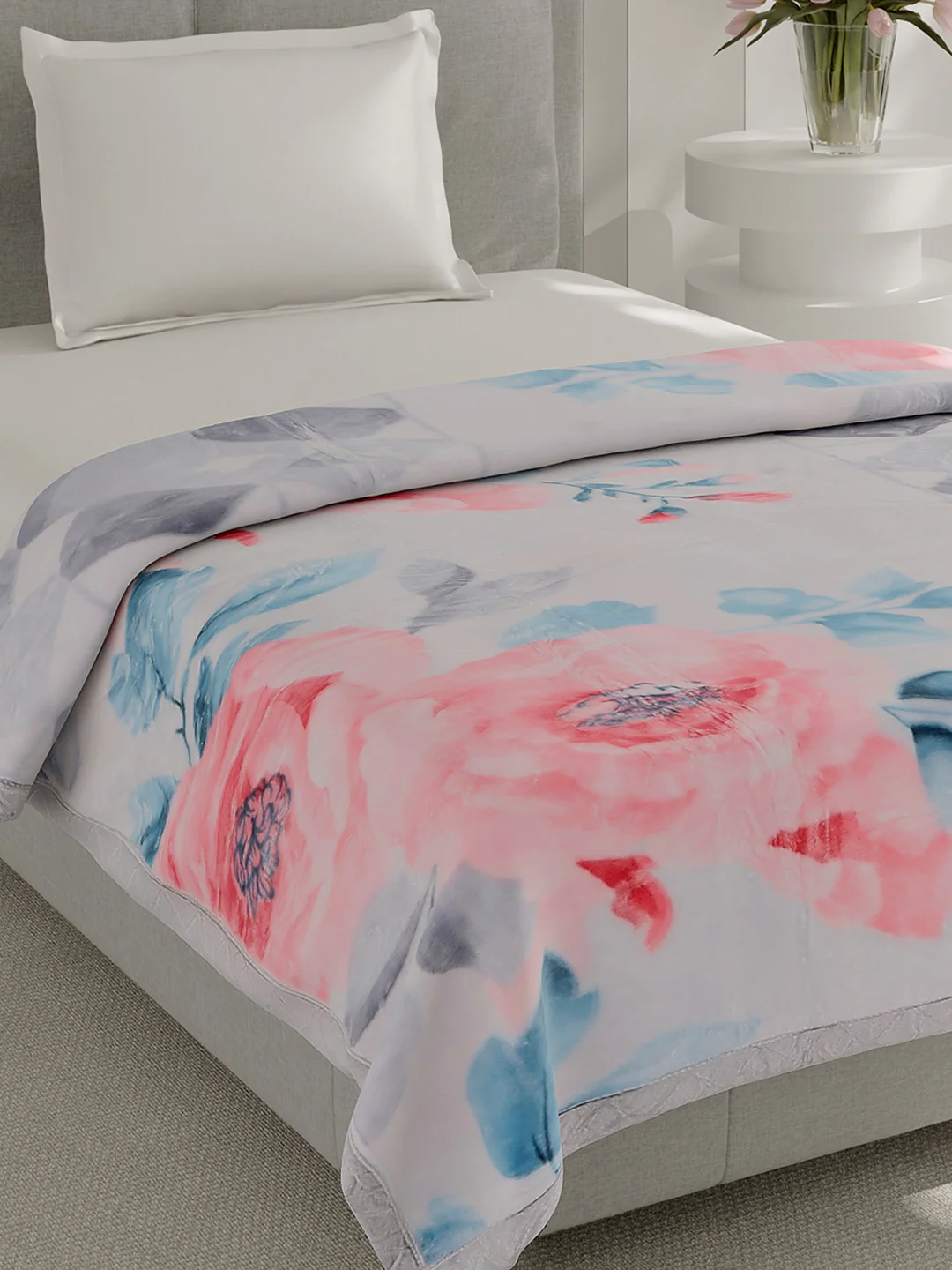 Printed Single Bed 2 Ply, 895 GSM Blanket for Heavy Winter - (Lavish Plus)