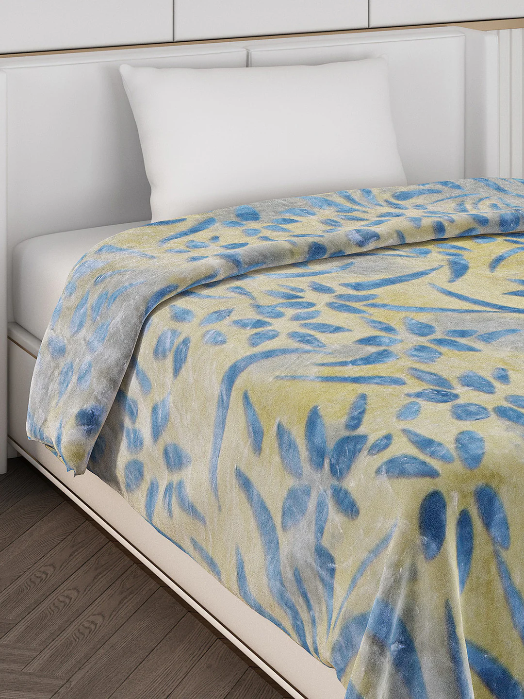 Printed Single Bed 710 GSM Blanket Ignis 2 Ply (Weight 2.5 kg)