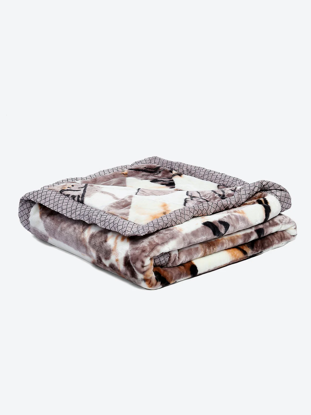 Printed Single Bed Blanket for Mild Winter -2 Ply - Image 5