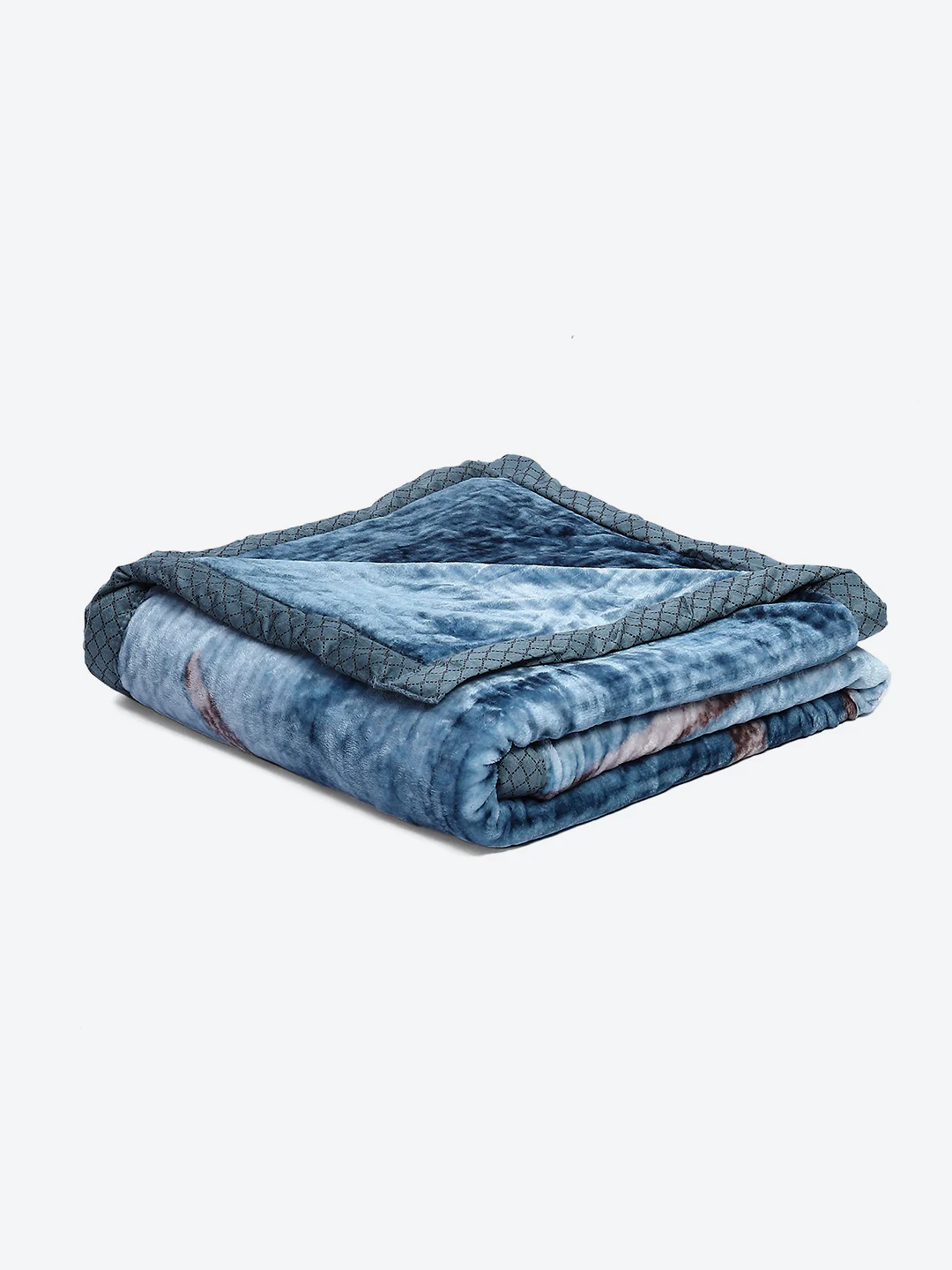 Printed Single Bed Blanket for Mild Winter -2 Ply - Image 5
