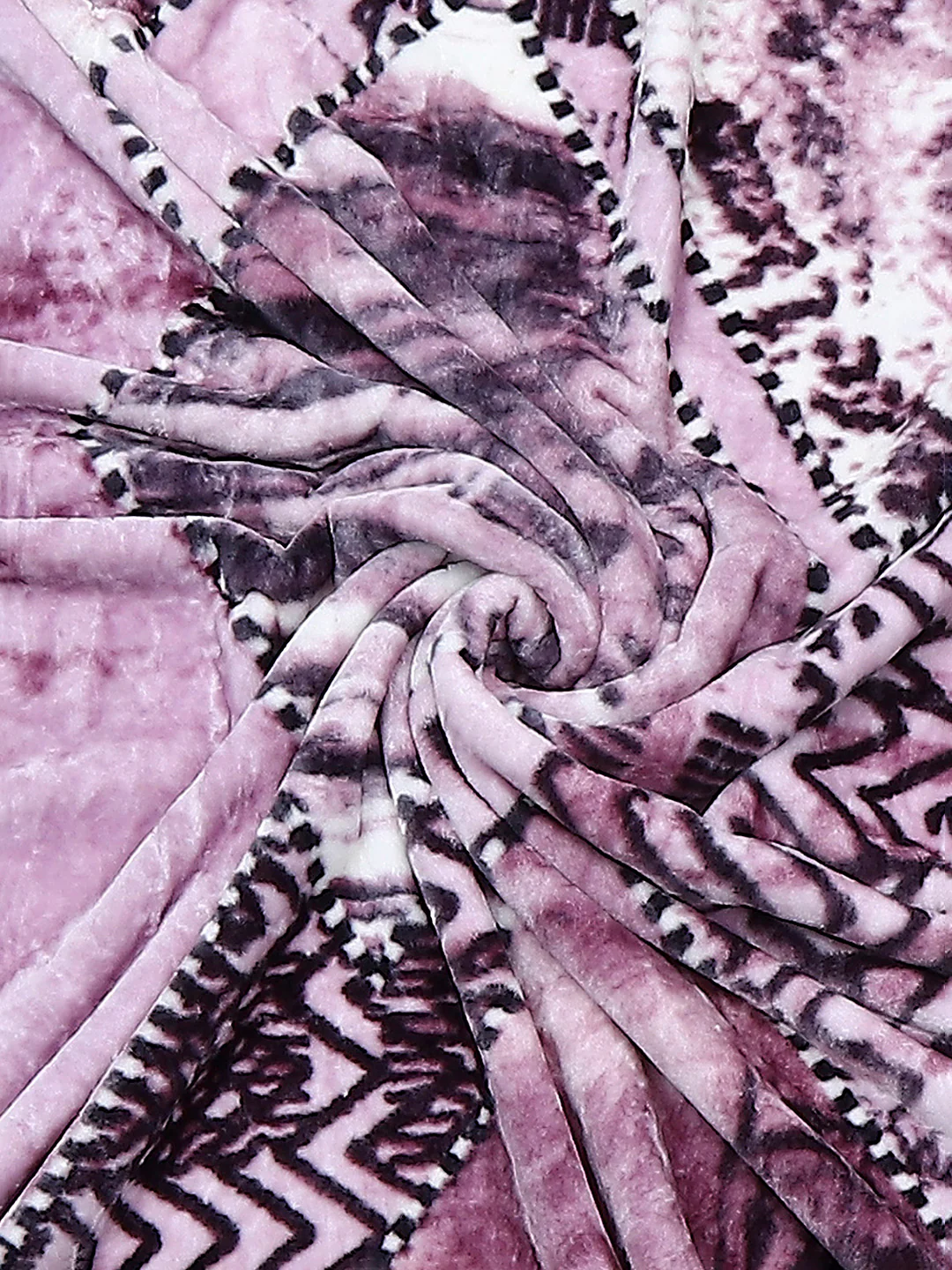 Printed Single Bed Blanket for Mild Winter -2 Ply - Image 7