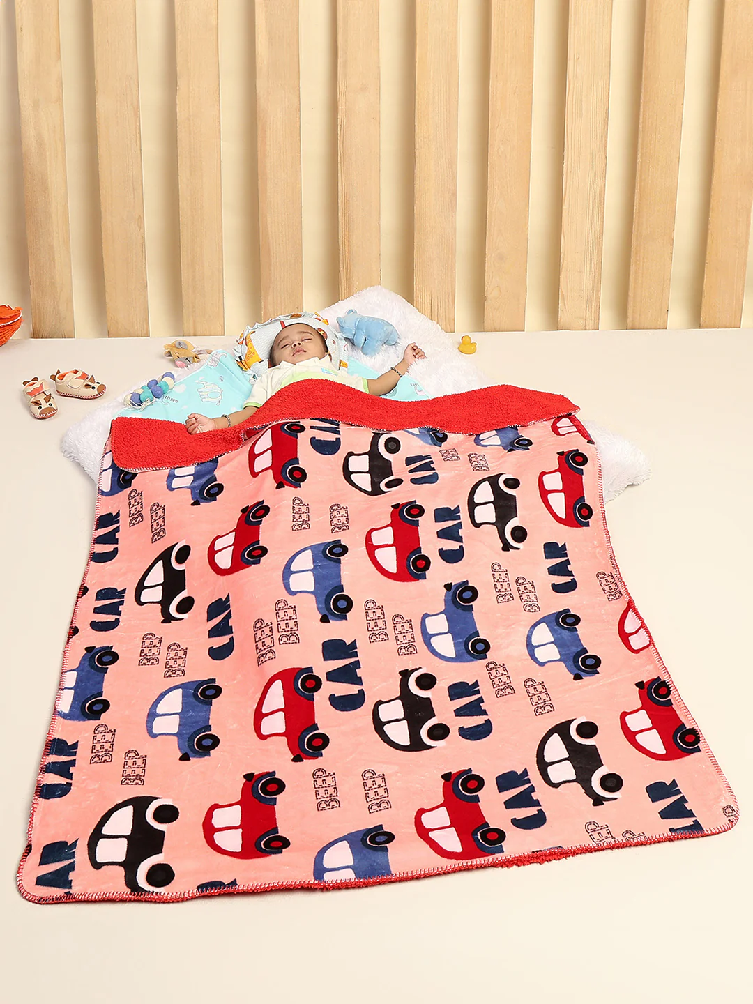 Printed Baby Blanket for Mild Winter -2 Ply