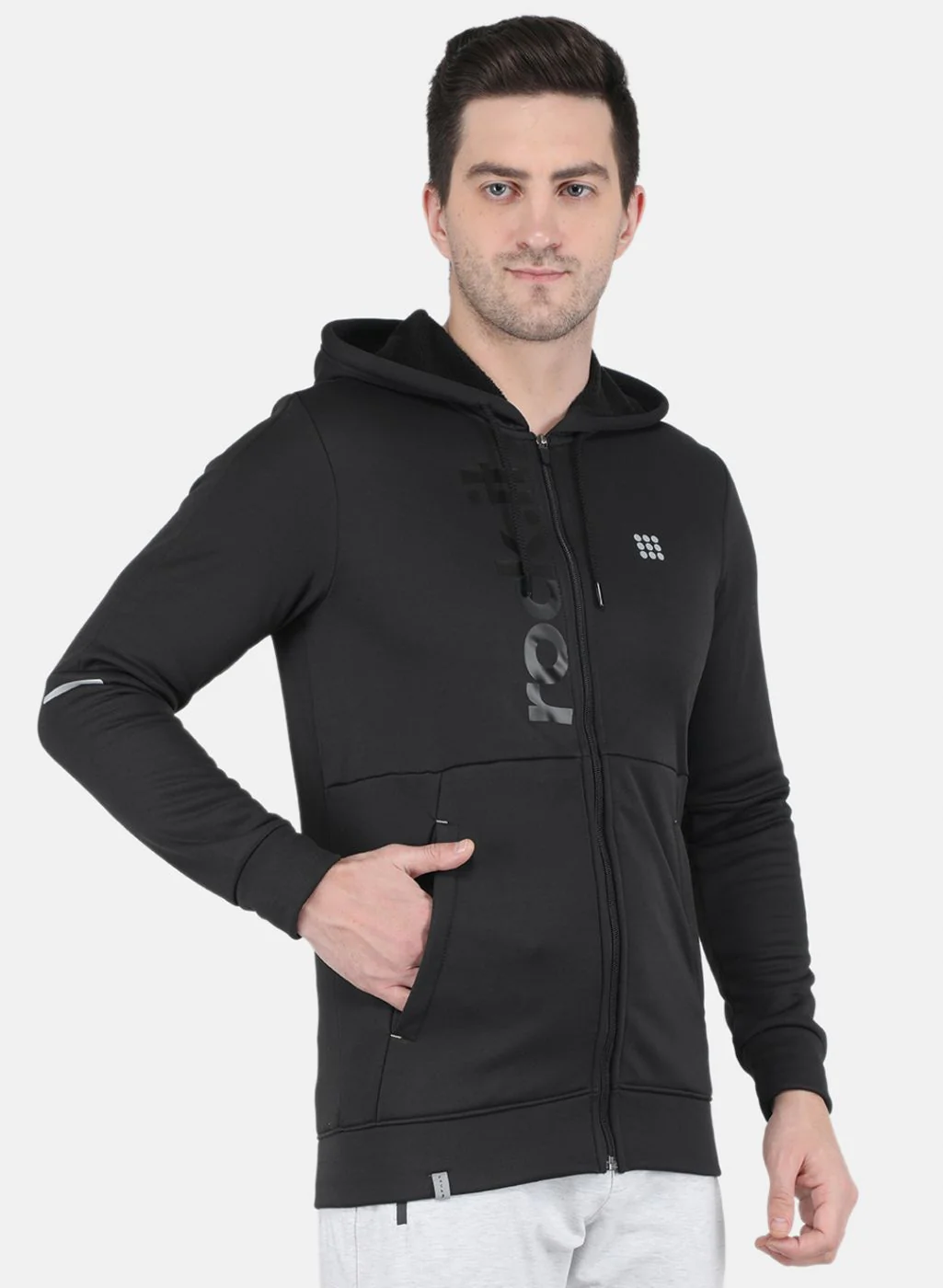 Rock.it Men Black Printed Sweatshirt - Image 6