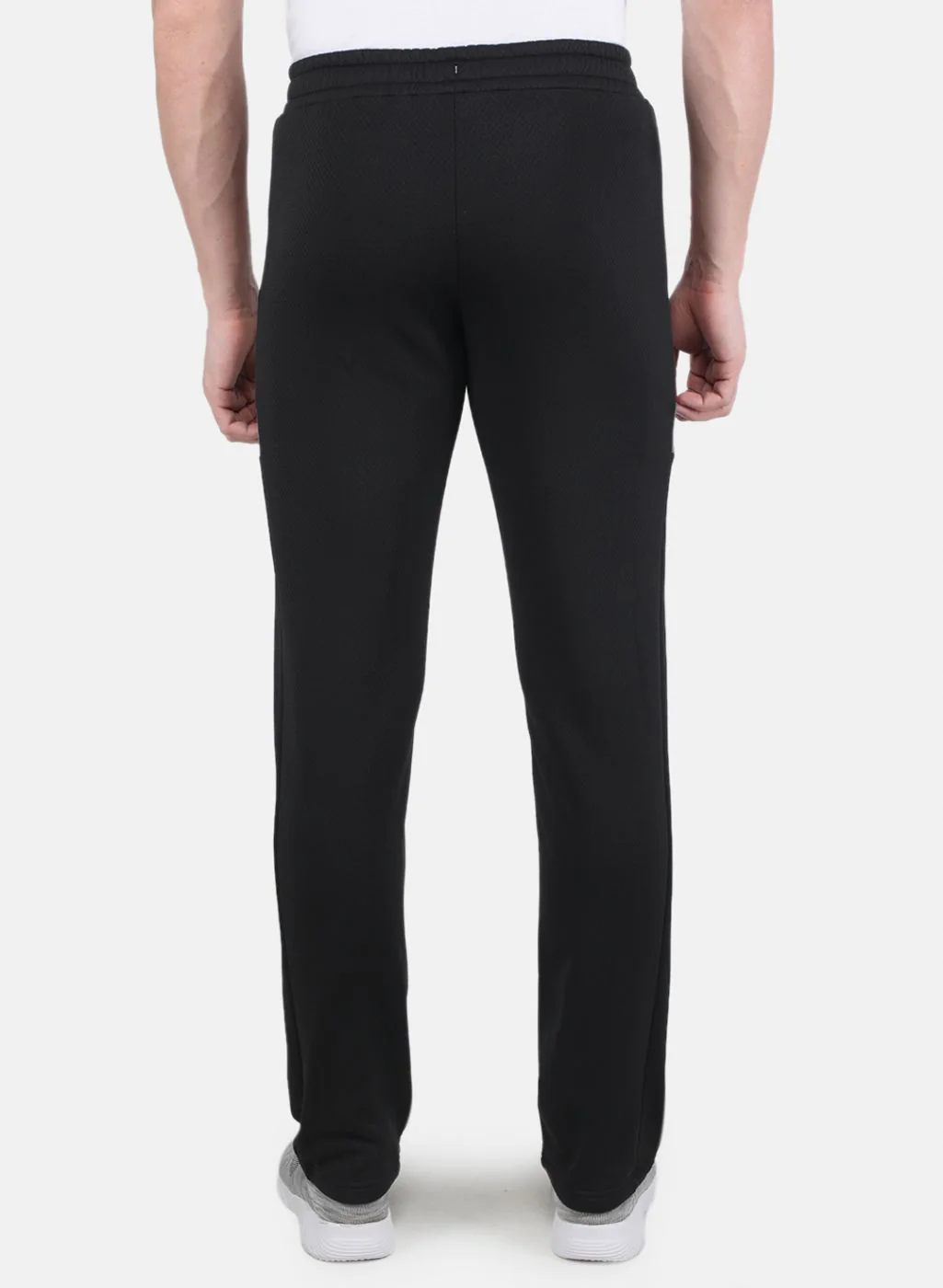 Rock.it Men Black Smart Fit Track Pant - Image 3