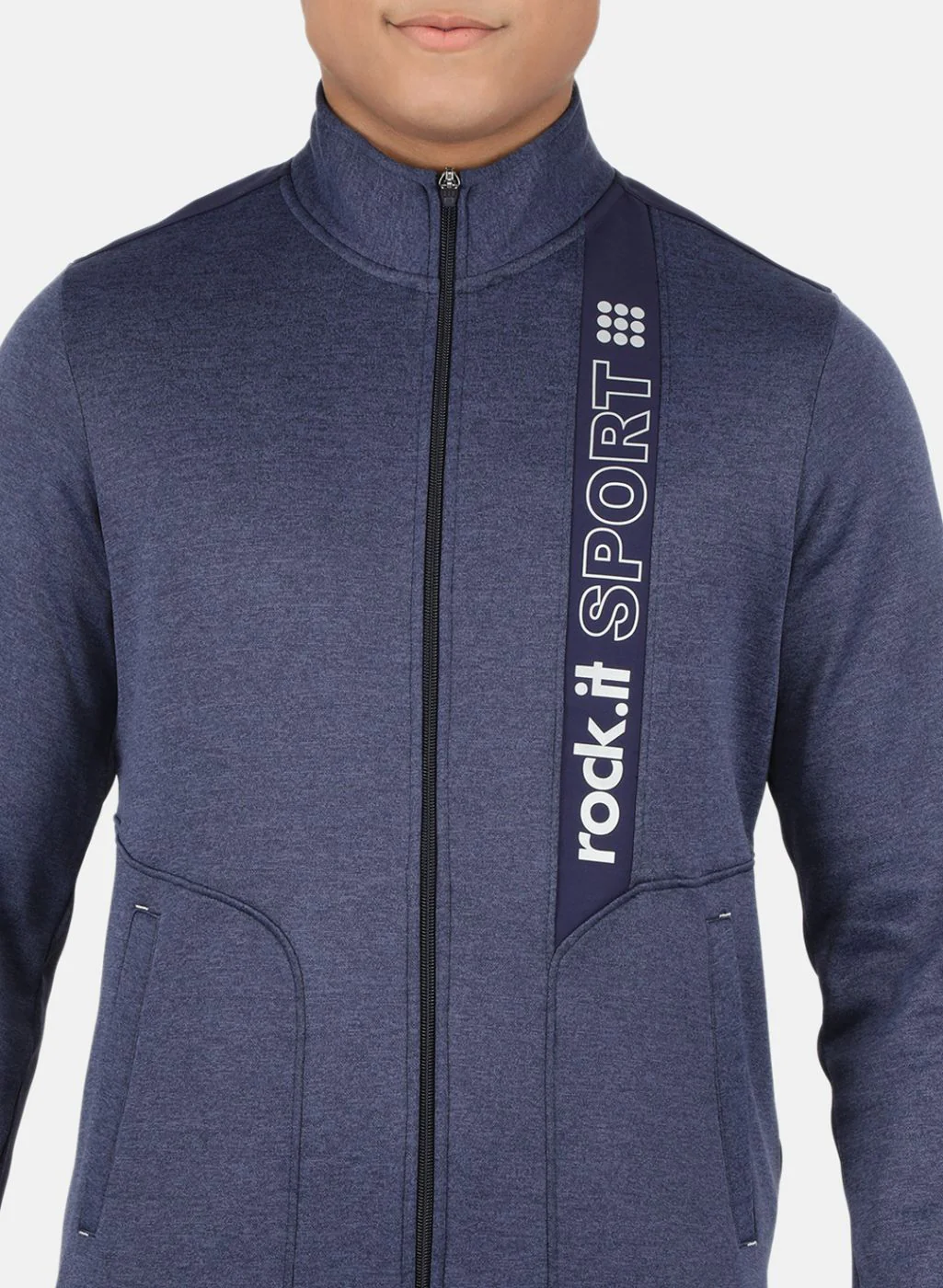 Rock.it Men Blue Printed Sweatshirt - Image 5
