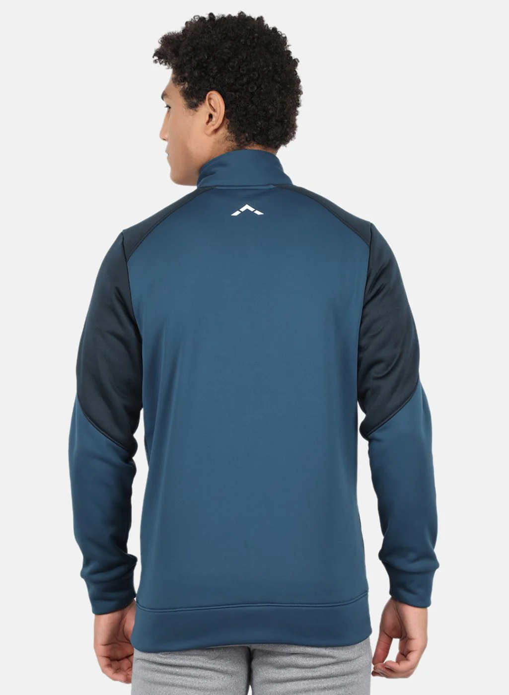 Rock.it Men Blue Solid Sweatshirt - Image 3