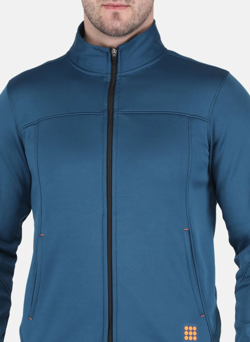 Rock.it Men Blue Solid Sweatshirt - Image 5