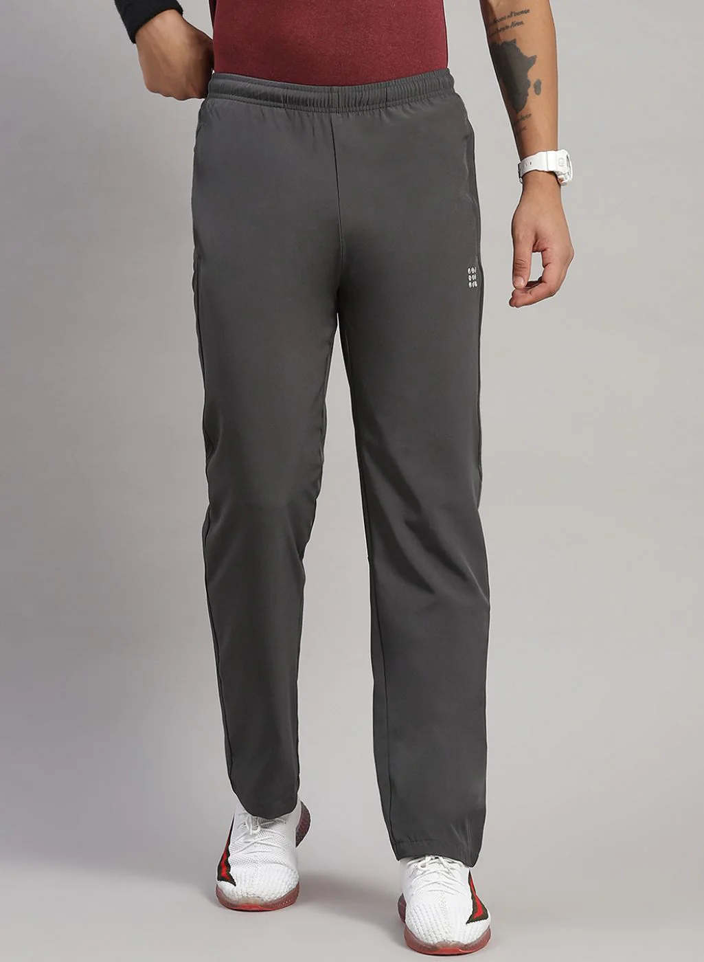 Rock.it Men Grey Regular Fit Lower