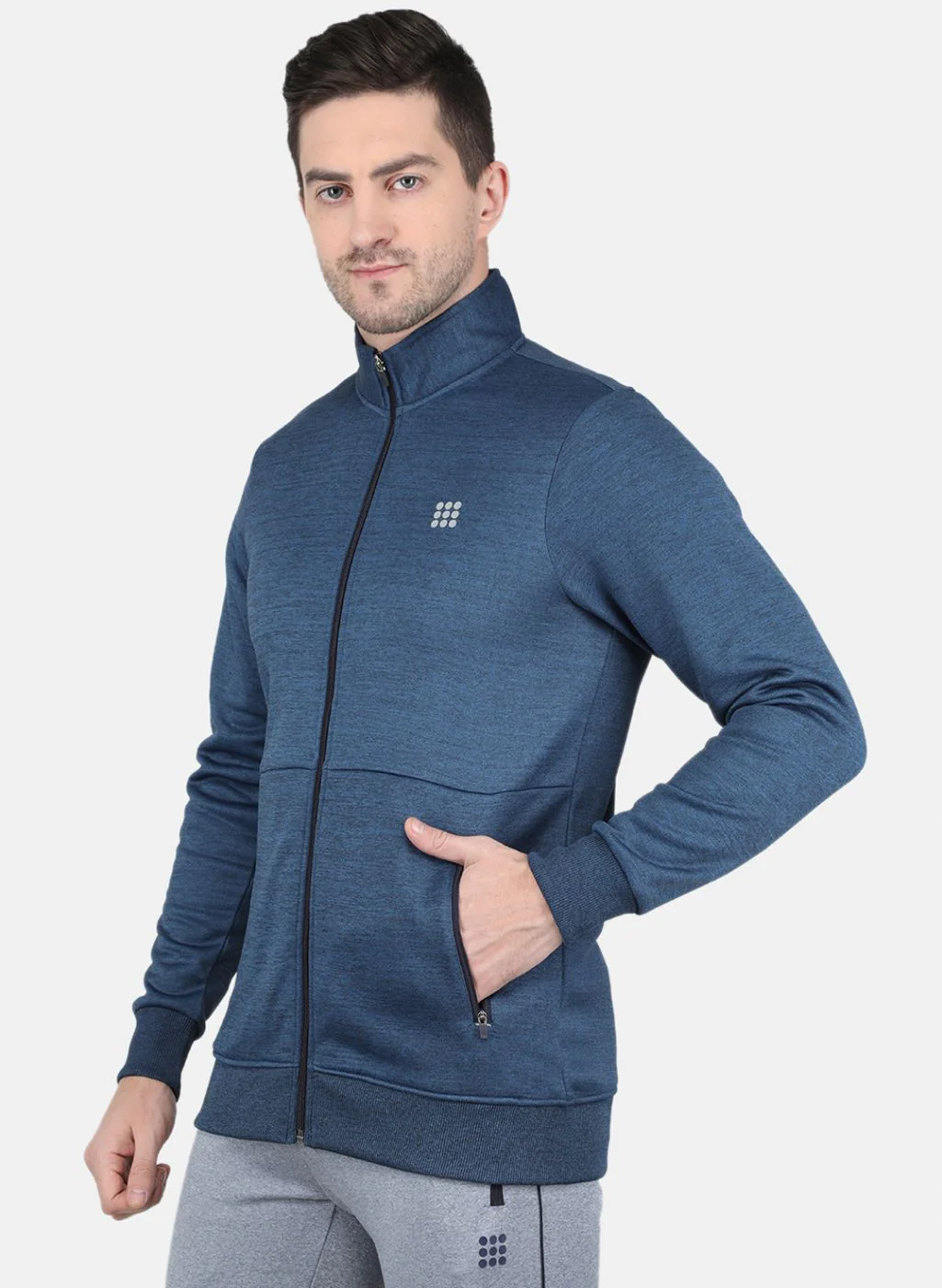 Rock.it Men Navy Blue Printed Sweatshirt - Image 2