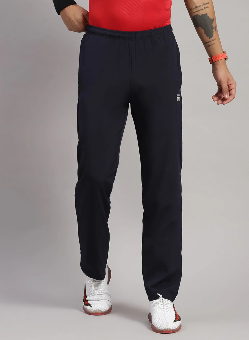 Rock.it Men Navy Blue Regular Fit Lower