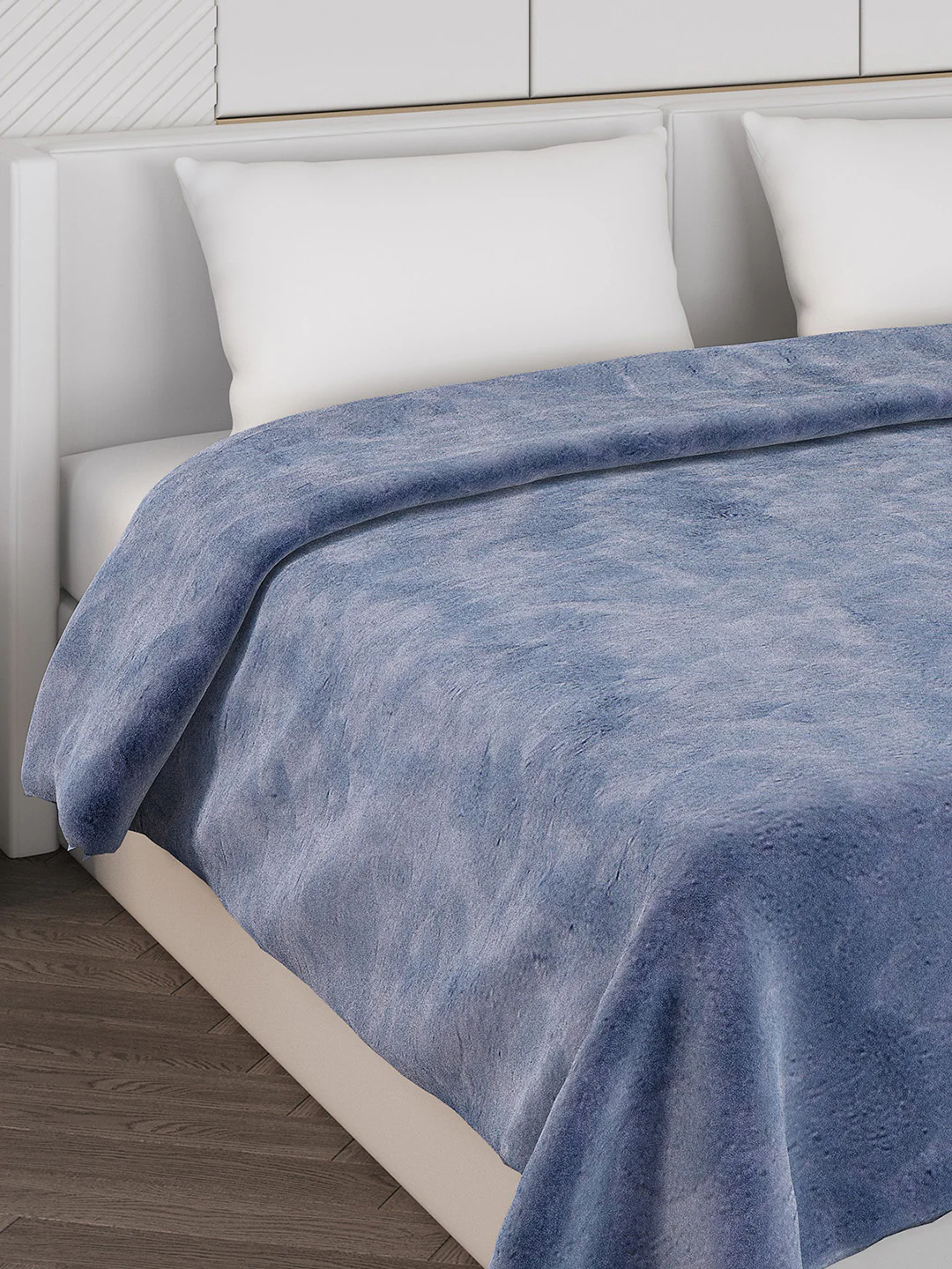 Self Design Double Bed 1000 GSM Blanket Henry 2 Ply (Weight 6.3 kg)