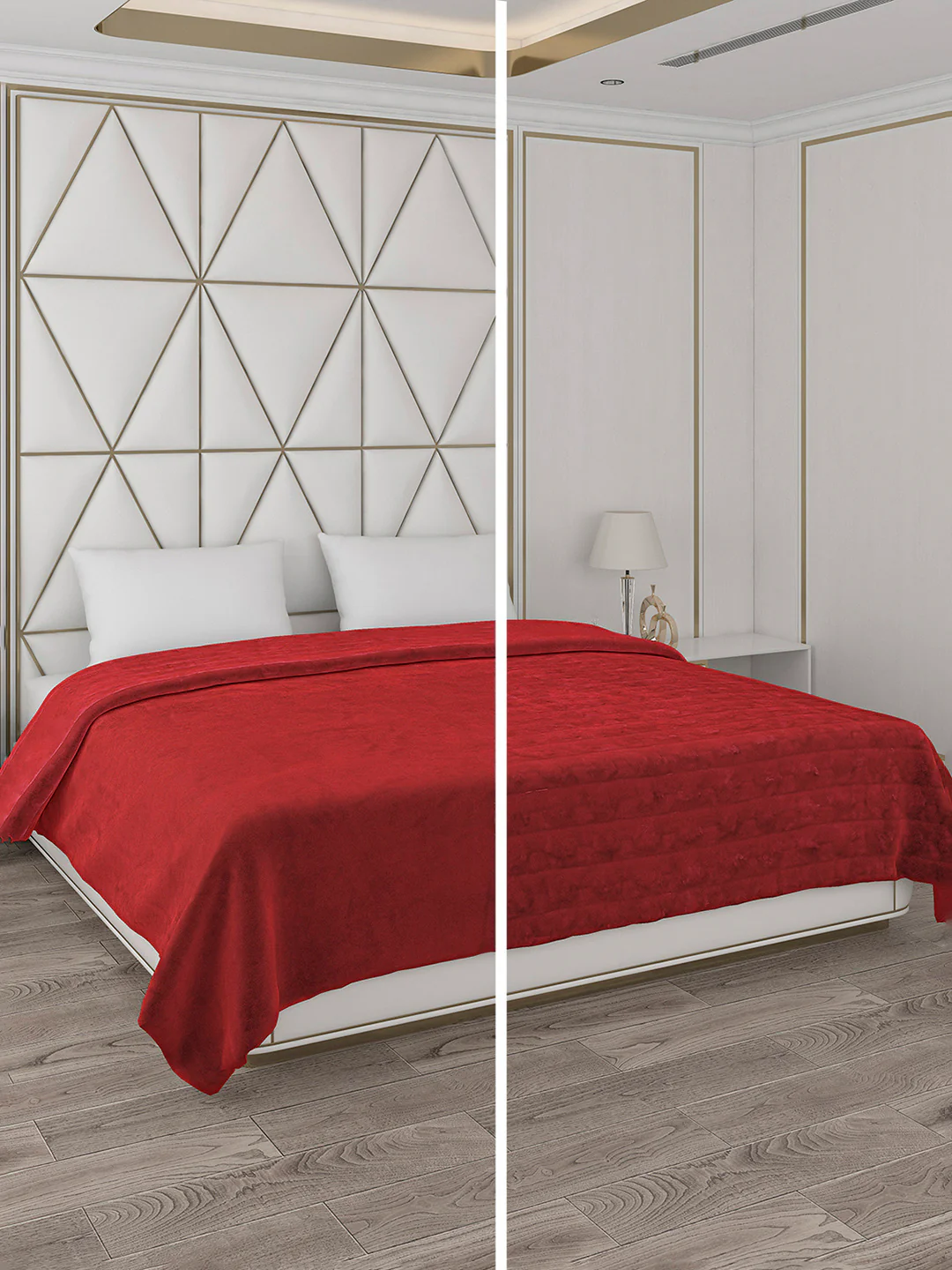 Self Design Double Bed 850 GSM Blanket Orion 2 Ply (Weight 4.5 kg) - Image 2