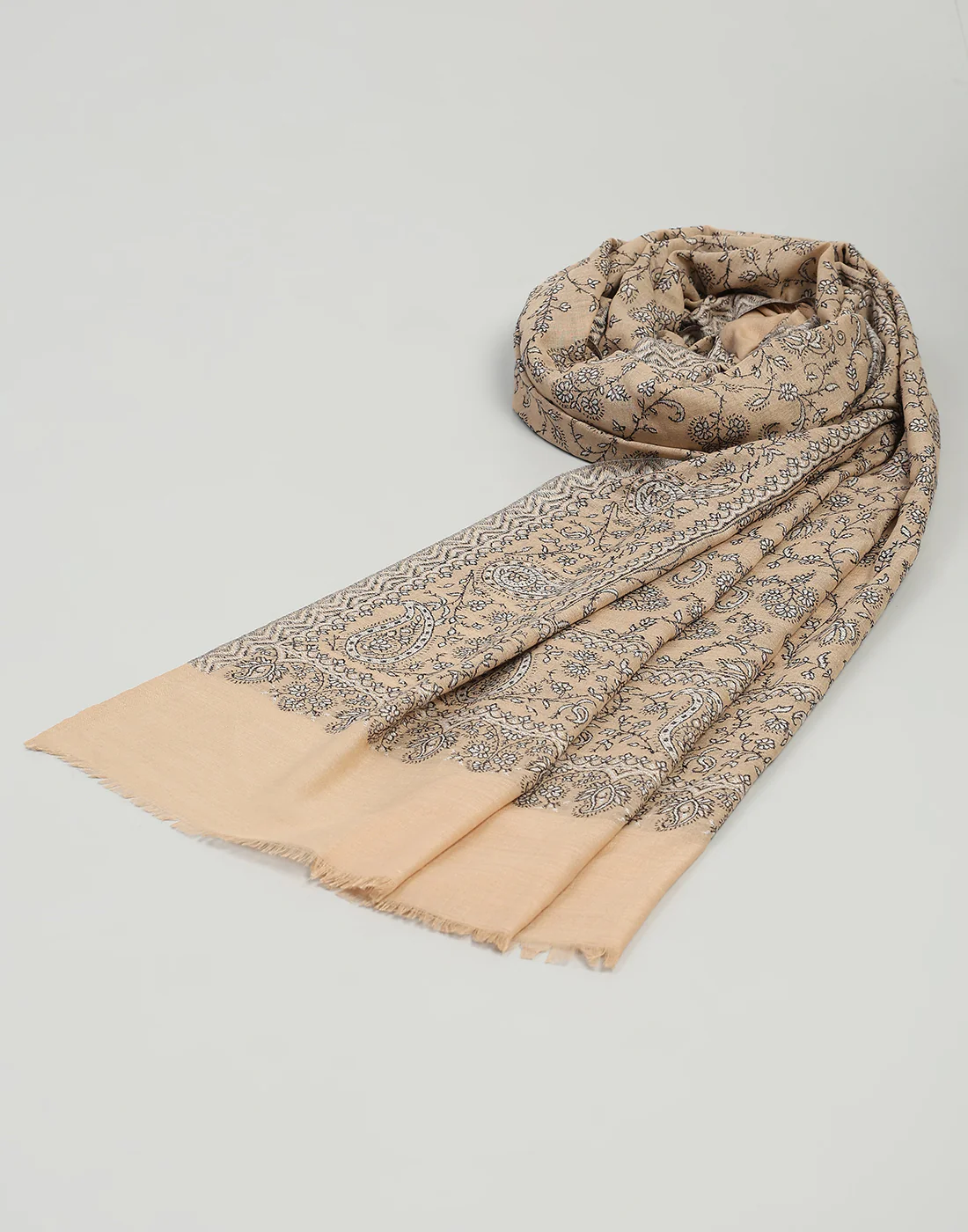 Women Multicolor Self Design Shawl - Image 7