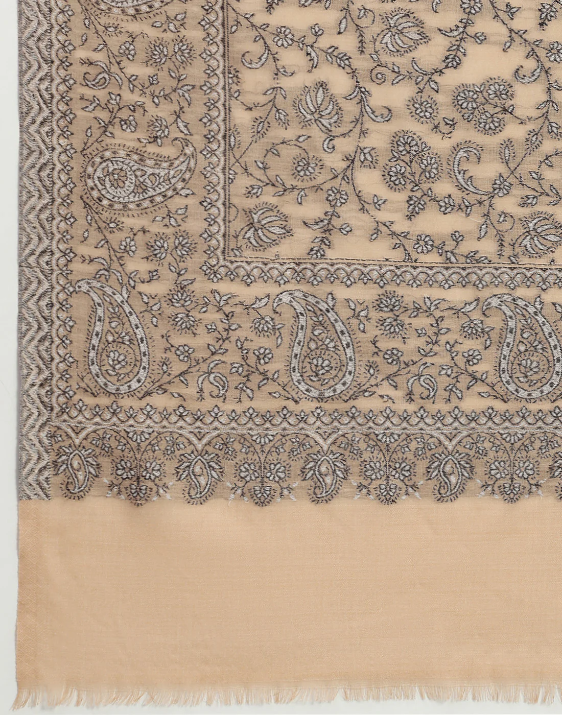 Women Multicolor Self Design Shawl - Image 8