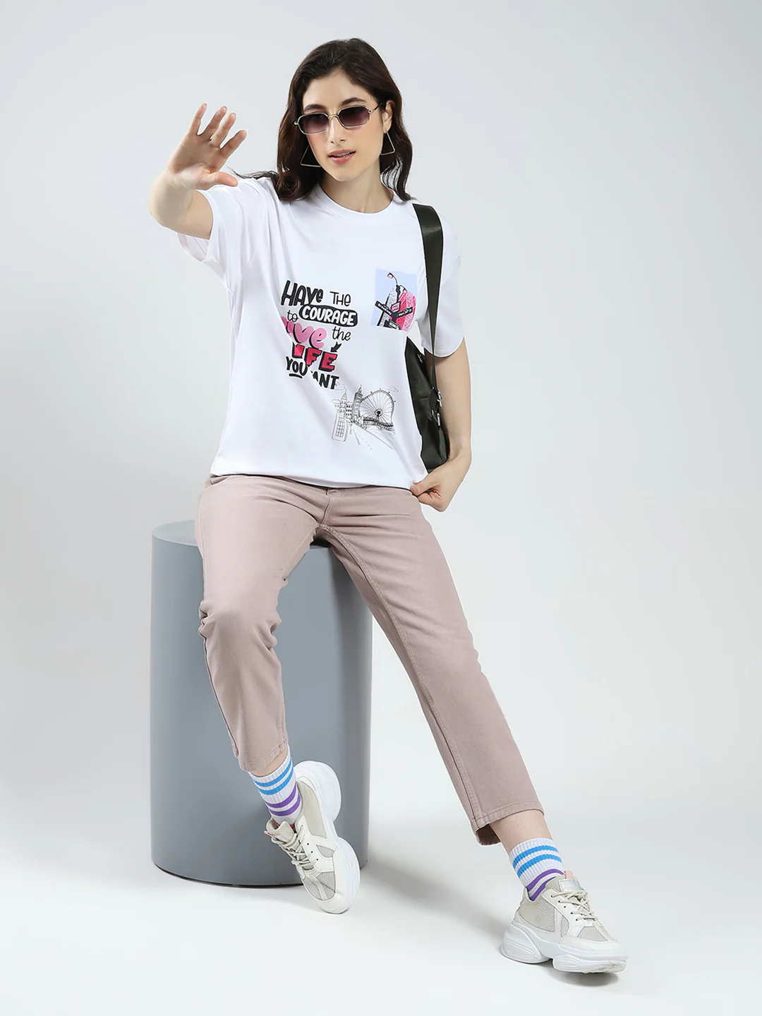 Women Rust Solid Slim Fit Denim - Image 2